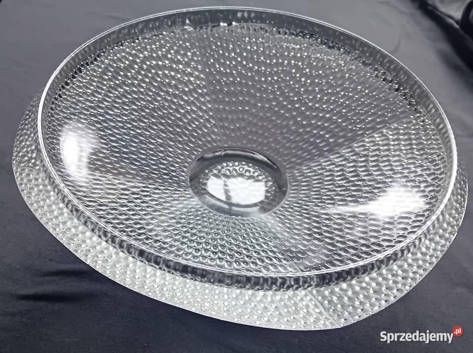 Patera na stopie Sklarna Rudolfova 1972 r Autor Porcelana i szkło Koźminek