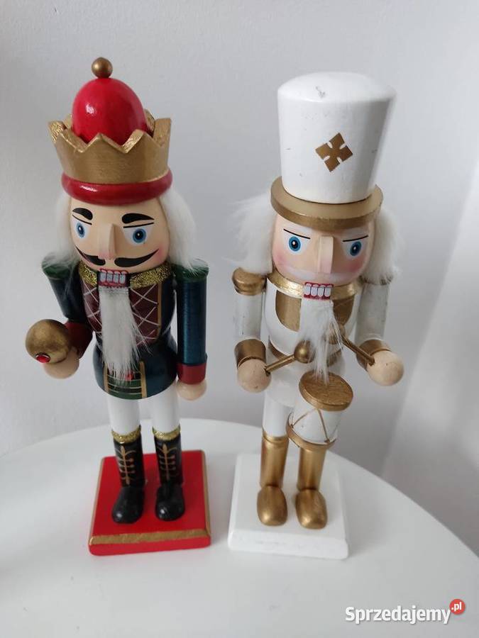 DZIADEK DO ORZECHÓW DREWNIANA FIGURKA podkarpackie Straszęcin