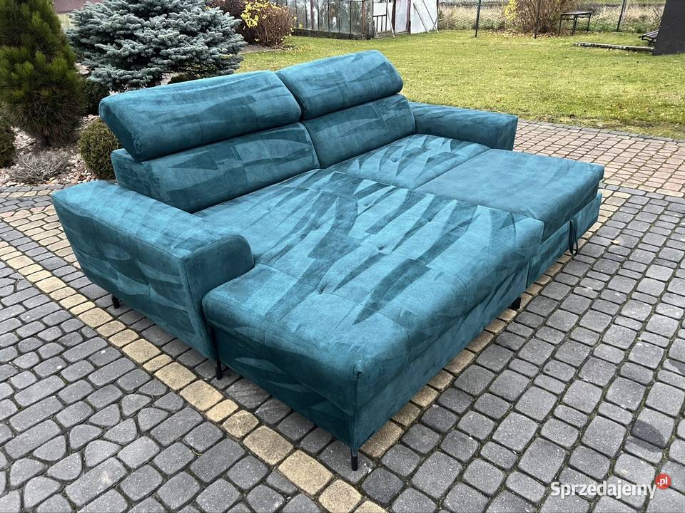 Elegancki Narożnik Agata Meble 265 x 180 Zadbany Myszków