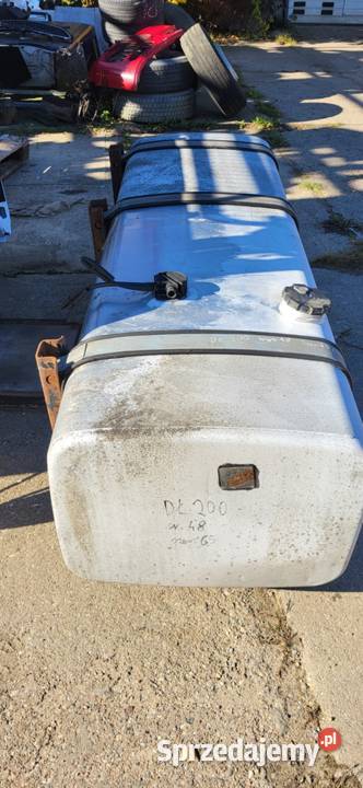 ZBIORNIK PALIWA ALUMINIOWY KPL Z ŁAPAMI 600 L Mojusz