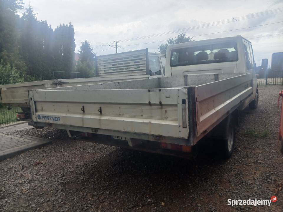 2x ford transit 24 doka dubel kabina diesel Trzeszków