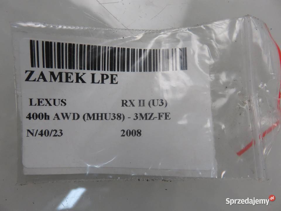 ZAMEK LEWY PRZEDNI LEXUS RX II 10 PIN