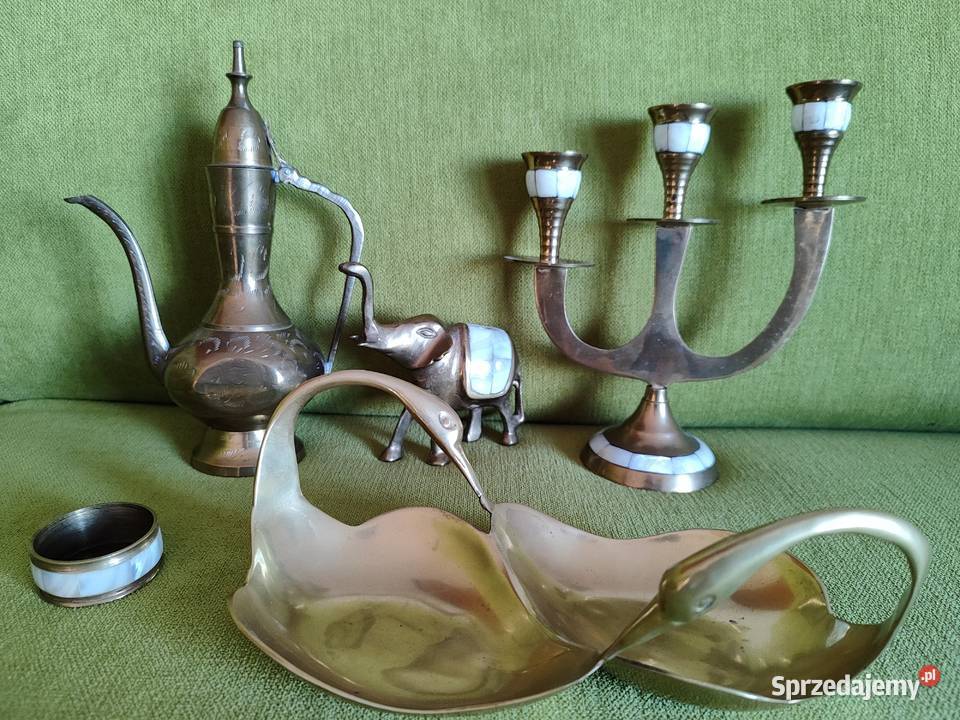 Zestaw metalowych ozdób do mieszkania pomorskie Starogard Gdański