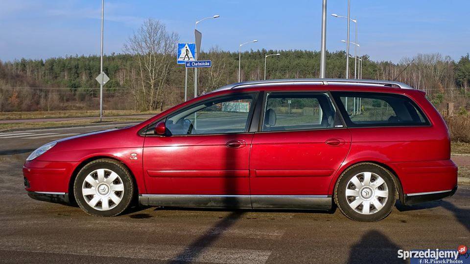 Citroen C5 V6 full LPG exclusive asystent pasa ruchu Łomianki sprzedam