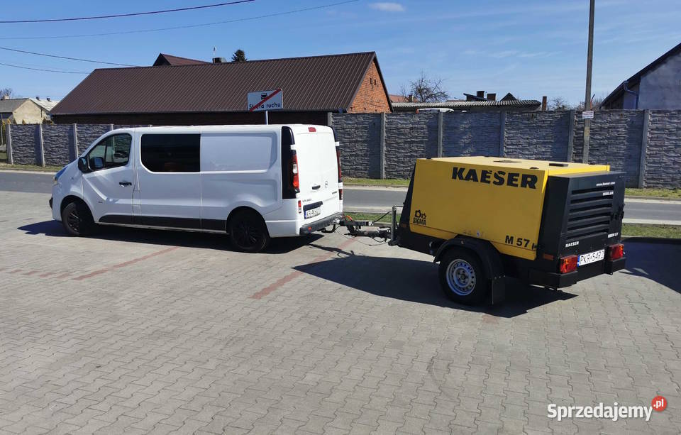 Sprężarka śrubowa Kaeser M57 57 m3min kompresor Kraków