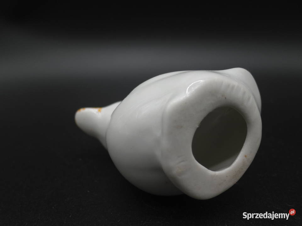 Figurka kaczki ozdobiona kwiatami wielkopolskie Raszków