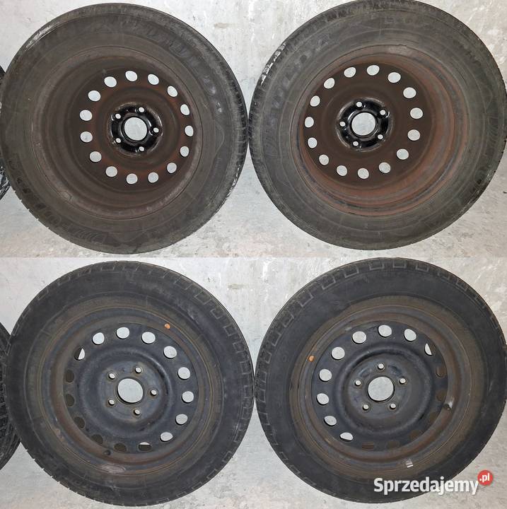 4 felgi stalowe do KIA Hyundai sprzedam Warszawa