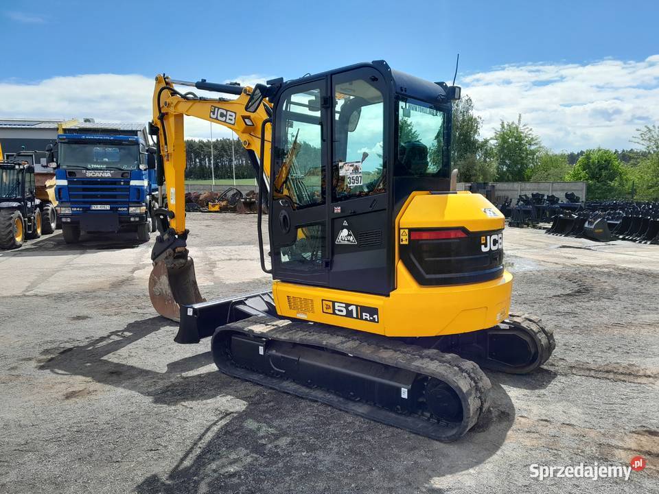 JCB 51R1 2019R KOPARKA GĄSIENICOWA 5 TON 65R1 Krotoszyn