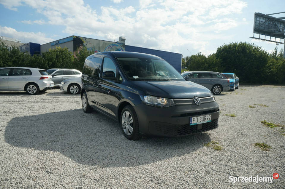 Volkswagen Caddy 20 TDI102 Faktura Vat 23 Salon manualna Poznań