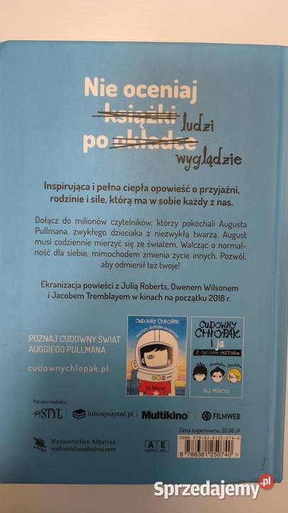 Książka Cudowny Chłopak Wszyscy jesteśmy wielkopolskie Poznań