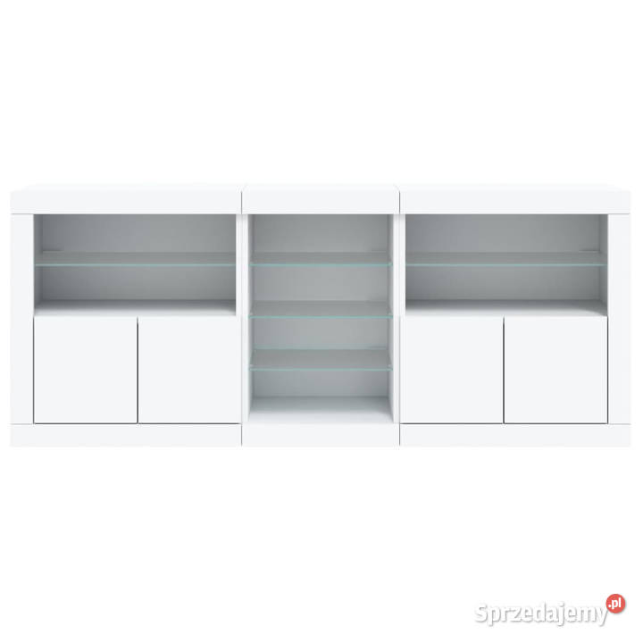 Szafka z oświetleniem LED biała 1815x37x67 Pozostałe Warszawa