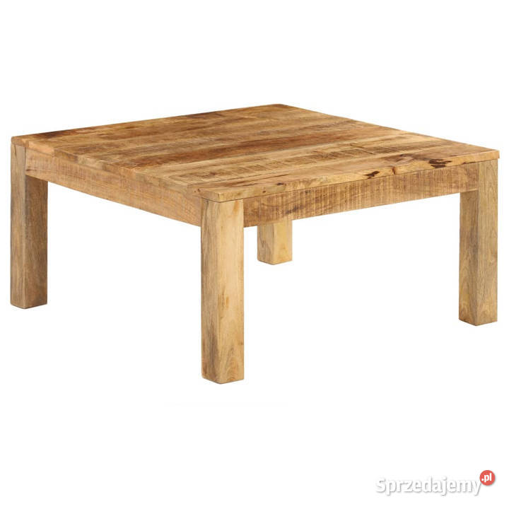 Stolik kawowy z litego drewna mango 80 x 80 x 40 mazowieckie Warszawa sprzedam