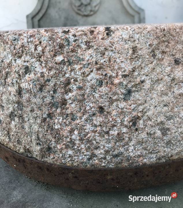 ŻARNO Granitowe Koło Młyńskie Żarna Antyk Warszawa