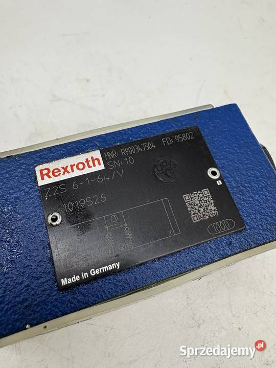 Rexroth R900347504 Z2S 616XV Zwór zwrotny Warszawa