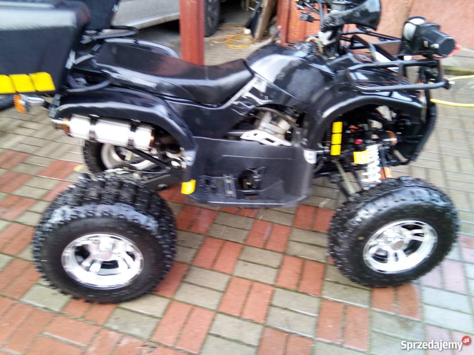QUAD EGL 250 zarejestrowany 2 osobowy 2014r pług 210km Nowogard