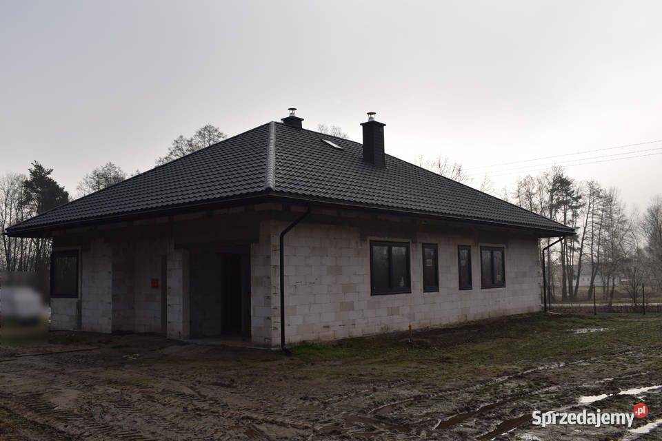 Nowy dom 143m2 z garażem Głogów Małopolski stan surowy zamknięty