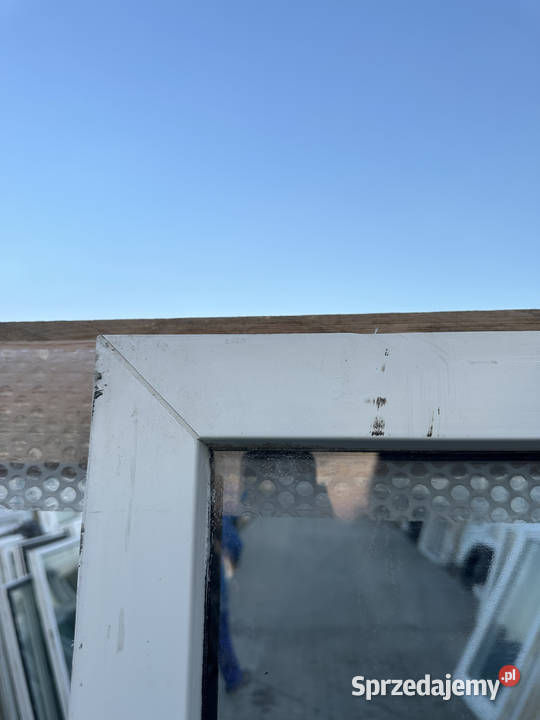 OKNA KacprzaK Witryna 83X164 FIX Używany PCV Okna ścienne Lublin