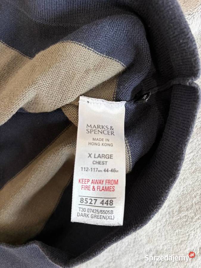 Bluza sweter w paski Blue Harbour MarksSpencer Jasło