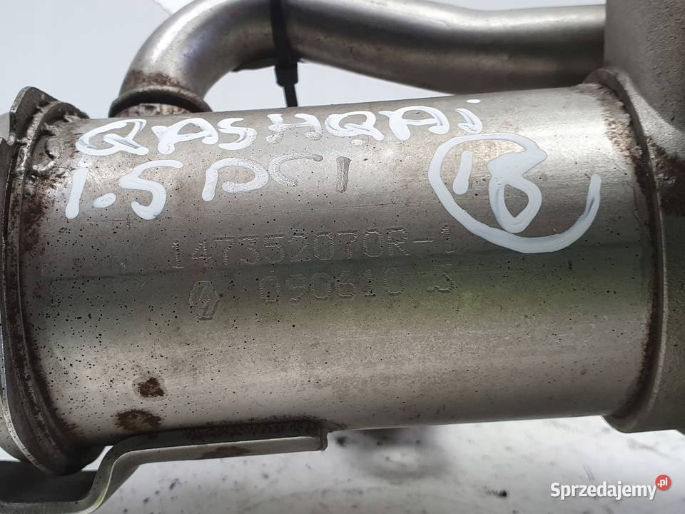 Nissan Qashqai 15 DCI CHŁODNICA SPALIN EGR osobowe lubelskie sprzedam