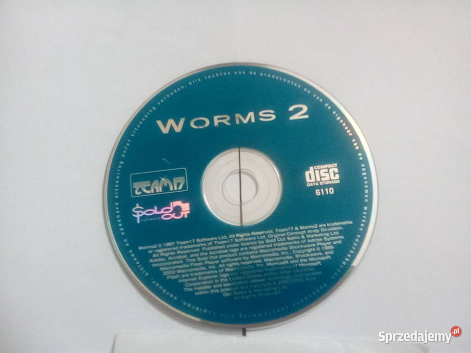 Sprzedam gre WORMS 2 Komputery i Akcesoria Wodzisław Śląski