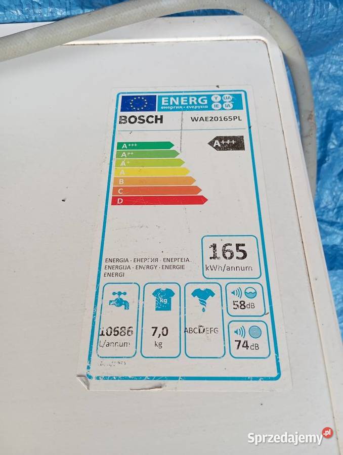 Pralka automatyczna Bosch Maxx 7 na części lubuskie
