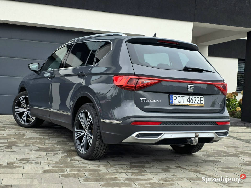 Seat Tarraco HYBRYDA PLUGIN Xcellence full LED szary wielkopolskie Czarnków