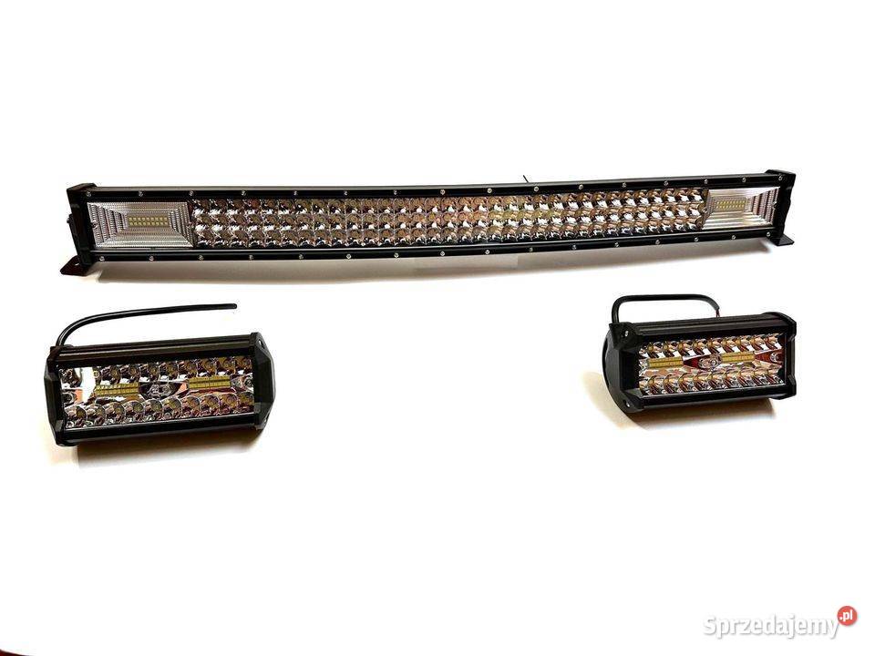 Zestaw Halogen szperacz led bar 405W 2 x 120W