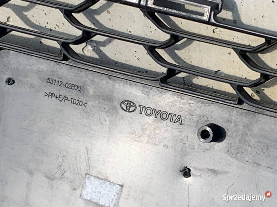 TOYOTA COROLLA 19 KRATKA ZDERZAK GRILL PRZÓD mazowieckie Warszawa sprzedam
