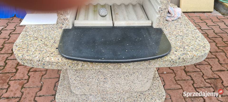 Grill Ogrodowy Norman Atlas czarny granit dolnośląskie Wałbrzych