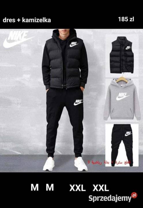 Dresy męskie z kamizelka Moda i Styl Rzeszów