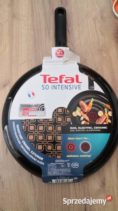 patelnia tefal intensive 28 Patelnie i woki Głubczyce
