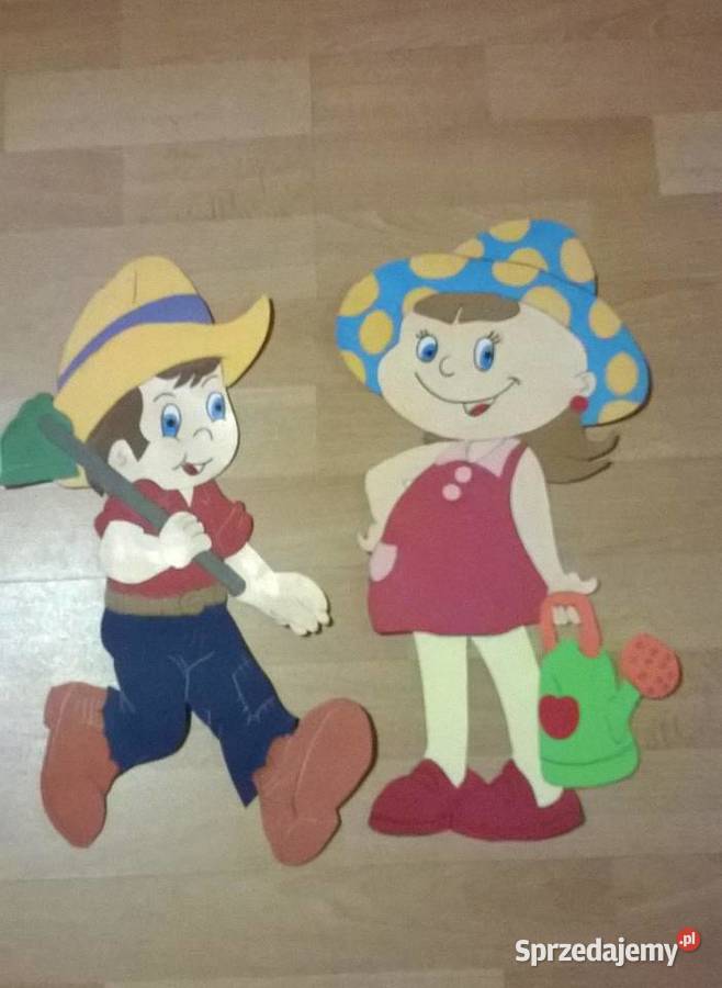 Dekoracje dwustronne okienne wiosenne z brystolu Pozostałe Garwolin