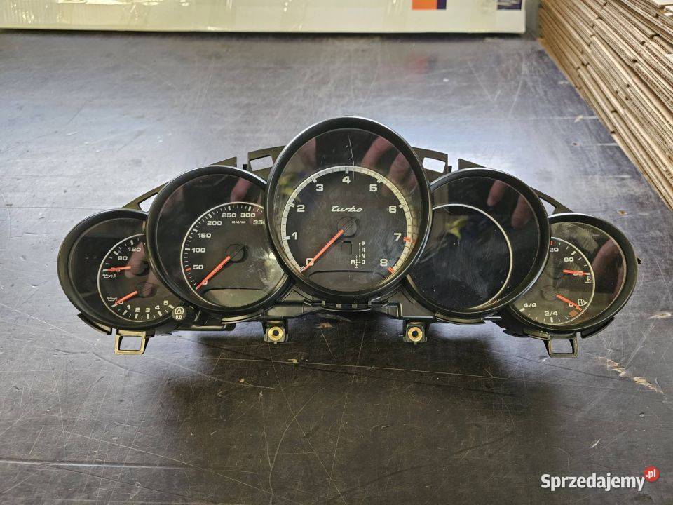 LICZNIK ZEGAR PORSCHE PANAMERA TURBO 970 Lipno