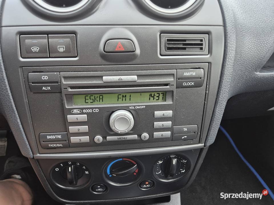 Ford Fiesta Mk6 LIFT 5Dzwiowy 126 Klima Zadbany Legnica