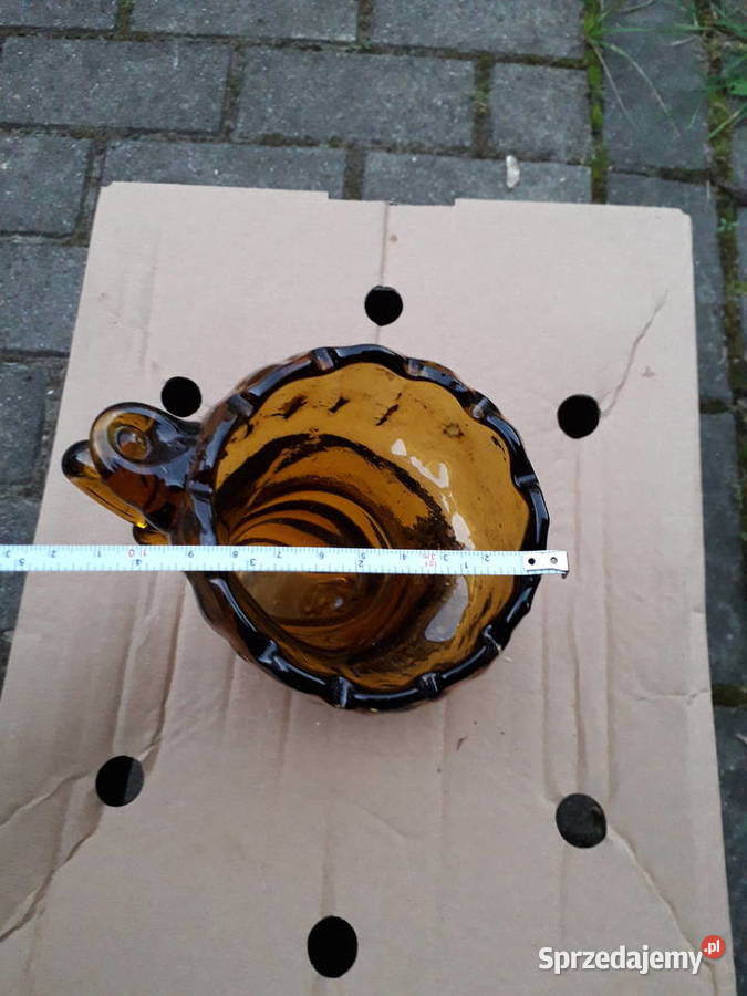 Szklany but wazon kufel prl mazowieckie Warszawa