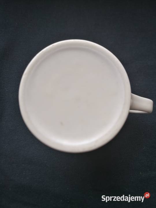 Kubekgarnuszek ceramiczny z uchem i jednym Łódź