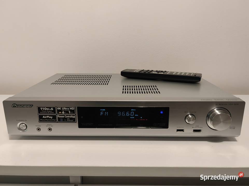 Amplituner Pioneer vsx s510 Sprawny Zadbany
