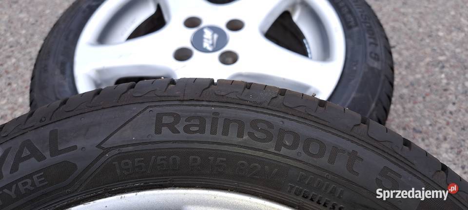 4 Nowe opony z alufelgami felgi Toyota Yaris Samochodowe Rawa Mazowiecka