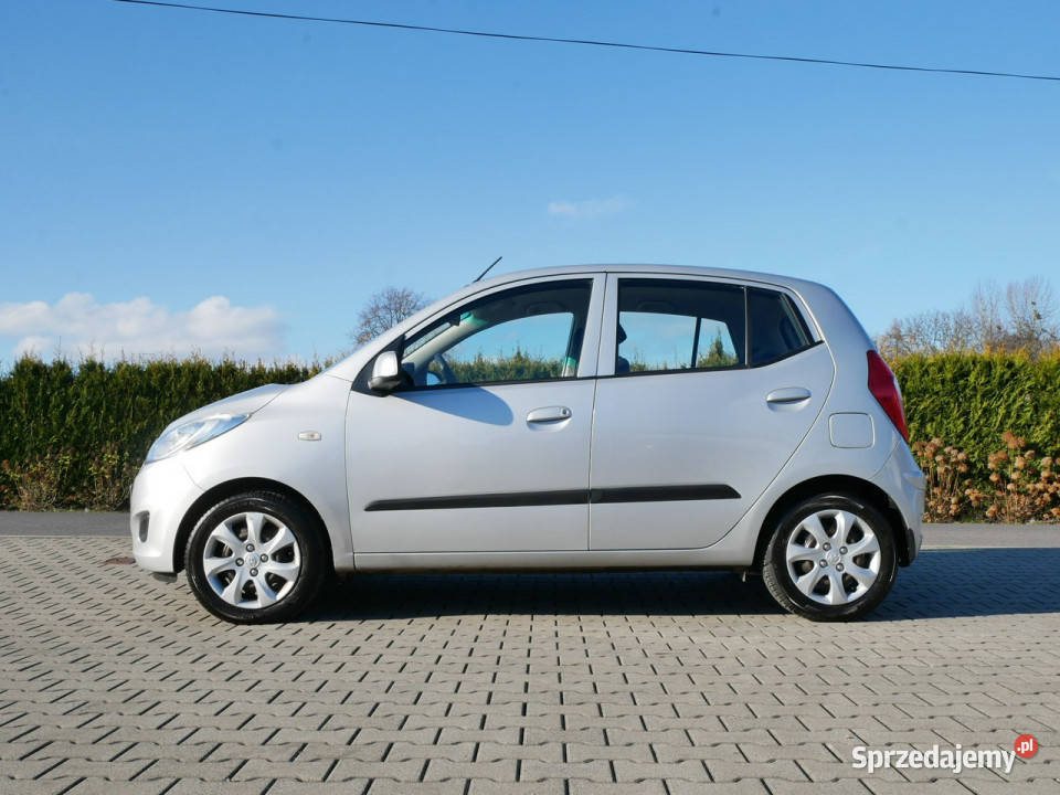 Hyundai i10 11 SOHC 69 Eu5 Automat Salon Polska lakier metallic śląskie Goczałkowice-Zdrój