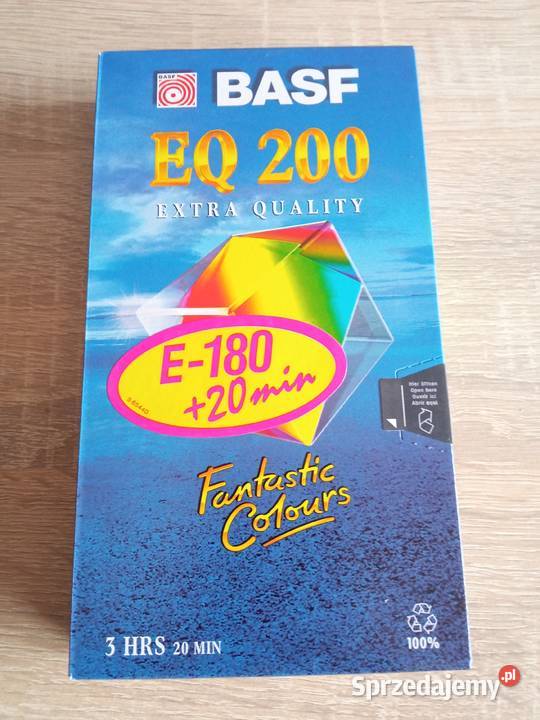 BASF EQ 200 nowa kaseta VHS UNIKAT