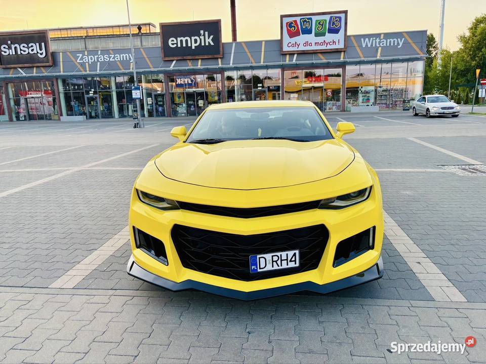 Camaro 36 Żółty Zamiana Focus RS nieuszkodzony Camaro dolnośląskie
