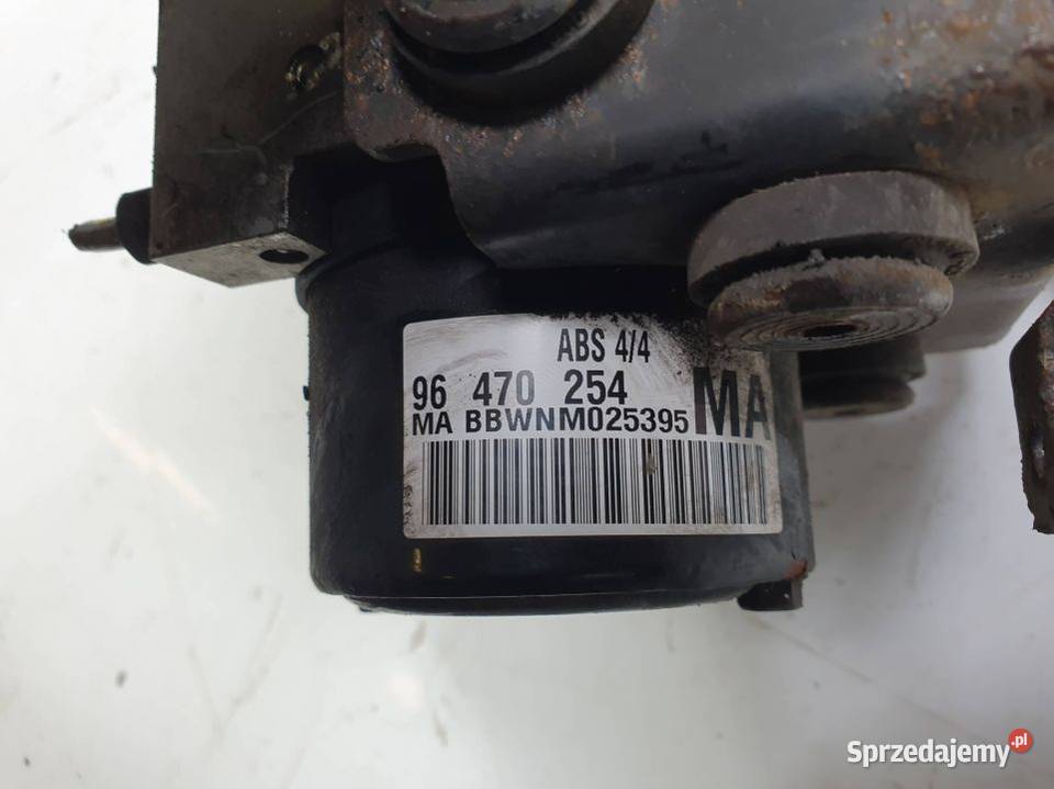 POMPA ABS HAMULCOWA CHEVROLET KALOS 96470261 kujawsko-pomorskie Lipno
