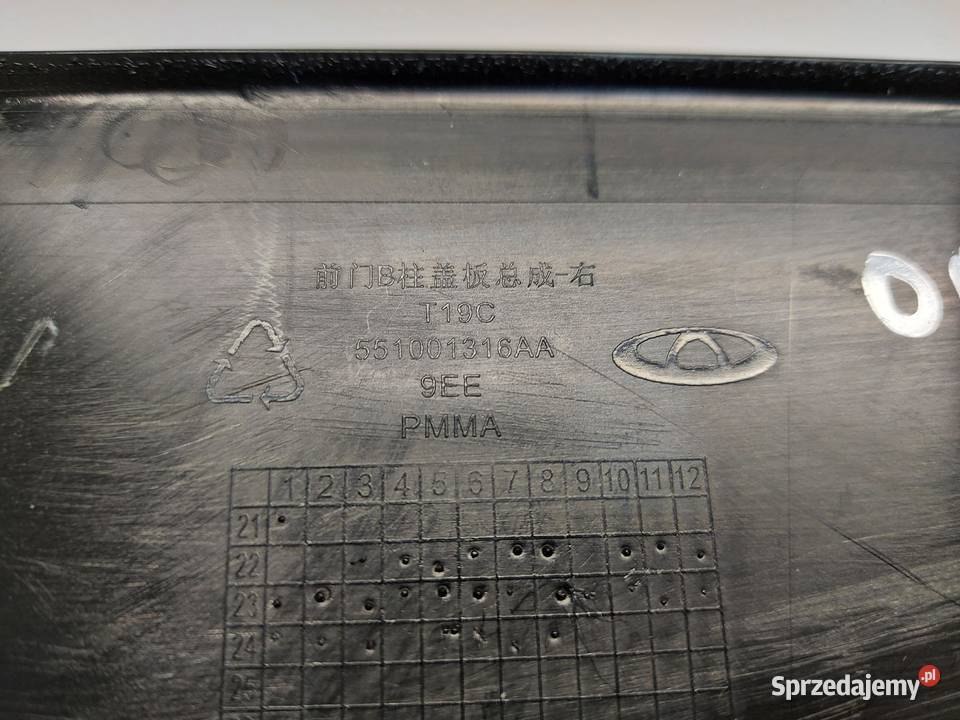 Chery Omoda 5 2024r osłona listwa nakładka prawa