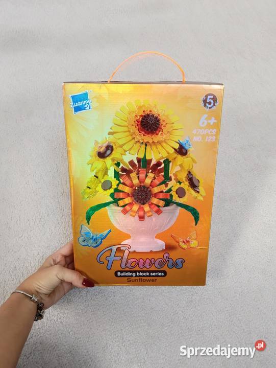 Klocki sunflower NOWE Plastik  mazowieckie Warszawa