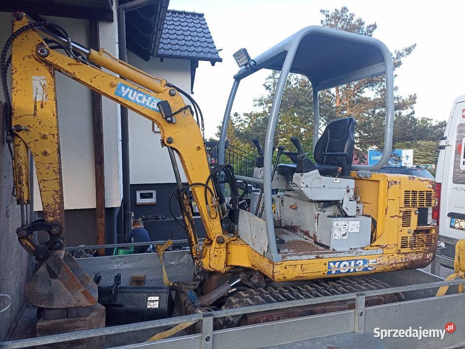 Minikoparka Yuchai YC135 wielkopolskie Piła