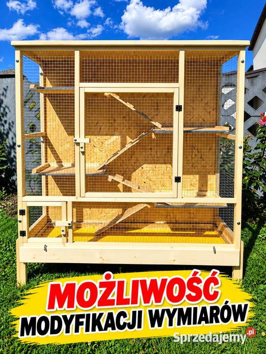 Klatki Klatka drewniana gryzoni koszatniczki Myszków