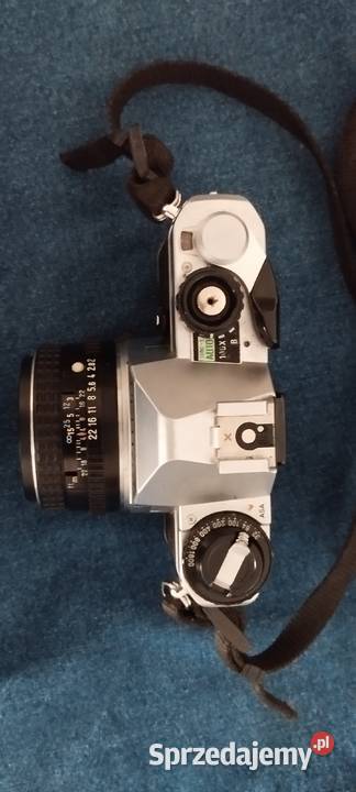 Aparat zestaw Pentax MG Vilia Cmena Smena Wolsztyn