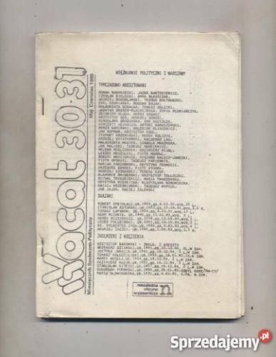 Vacat Miesięcznik Społeczno Polityczny 3031 maj Pozostałe Szczecin