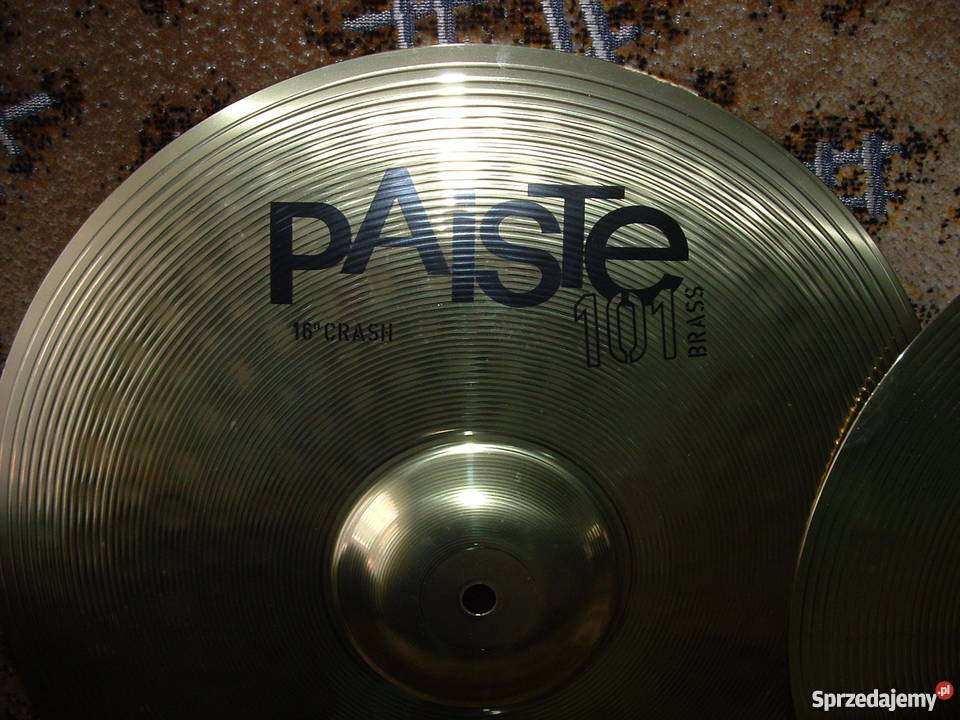 Nowe 3 czynele PAISTE 101 Instrumenty perkusyjne sprzedam