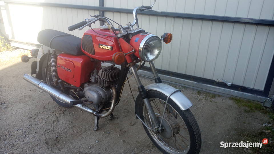 MZ 125 zarejestrowana Padniewko sprzedam
